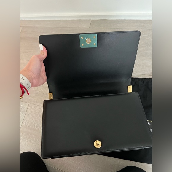 Chanel le boy new medium black bag - Picture 9 of 15